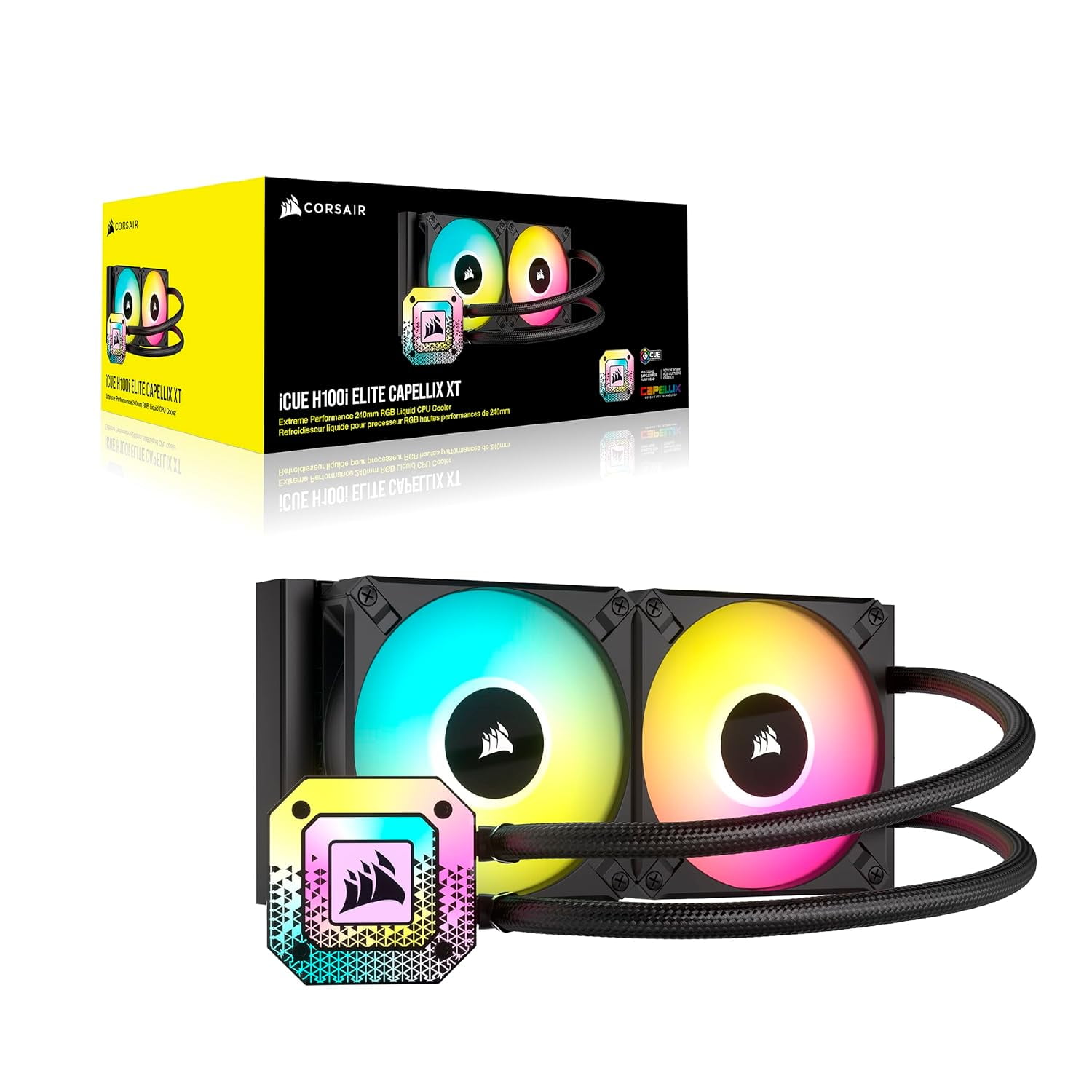Corsair iCUE H100i Elite Capellix XT 240mm CPU Liquid Cooling