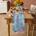 thumbnail image 2 of Navy Blue Coastal Table Runner 72 Inches, Starfish Coral Summer Beach Nautical Ocean Bed Runner Dresser Scarves Tabletop for Indoor Outdoor Parties/Ceremony/Banquet, 18" x 72", 2 of 9