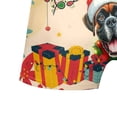 thumbnail image 5 of Merry Christmas Santa Boxer Scarf Twinkling Lights Xmas Holiday All Over Print Boxer Briefs Underwear for Men Dad Boxers Dog Lover Gifts Idea - 00022, 5 of 6