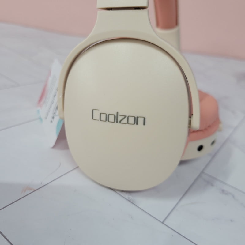 Coolzon Headphones, Bluetooth Headphones with Noise Isolation, Foldable & Comfortable for Music, Gaming & Calls