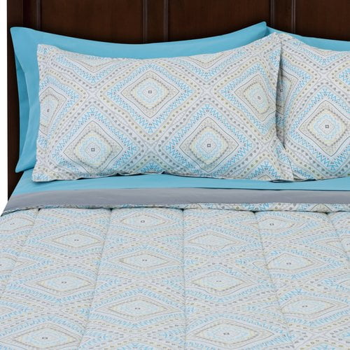 Mainstays Mexican Tribal BedinaBag Complete Bedding Set, Twin