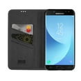 thumbnail image 6 of GoldCherry Galaxy J3 Wallet case,PU leather magnetic buckle case with Kickstand And ID credit card pocket for Samsung Galaxy J3 2018(Black), 6 of 7