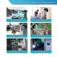 thumbnail image 2 of Wireless Driveway Alarm Waterproof Outdoor Motion Sensor Alarm 1 Receiver 2 Transmitters With 38 Chimes 200m/ 656ft Transmissio, 2 of 5