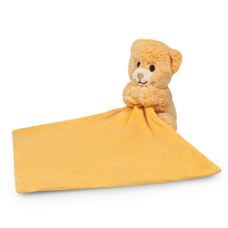 Teddy Rattle - Waddle Teddy Bear Plush Toy Baby Rattle Security Blanket Soother Newborn Gift