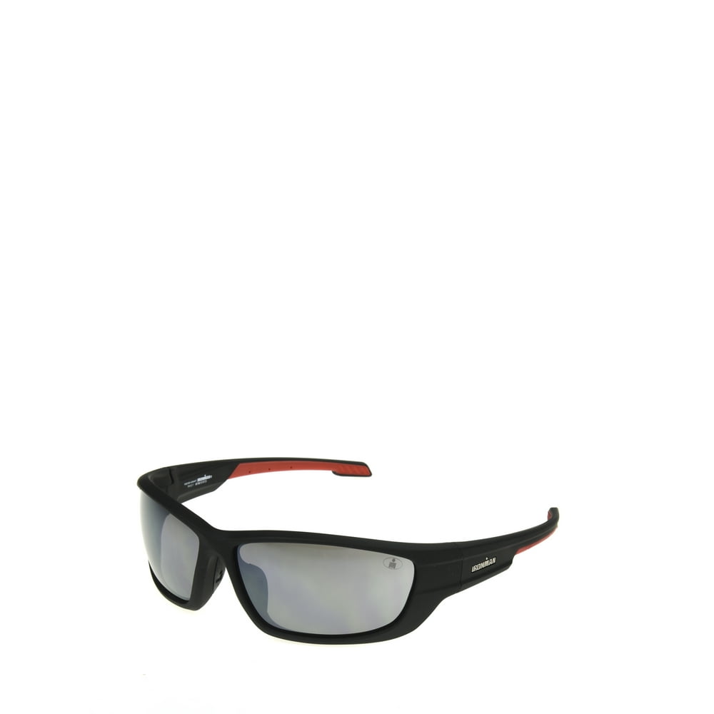 IRONMAN® PLASTIC BLACK WRAP SUNGLASS 109