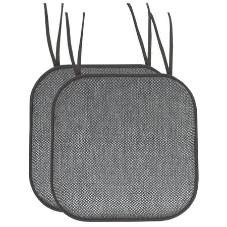 

Cameron Memory Foam Non-Slip Chair Cushion Pad with Ties 2 4 6 Pack
