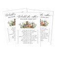 thumbnail image 1 of Inkdotpot Leaves & Animals 50-PackWho Knows Mommy BestBaby Shower GameCards Gender Neutral FunActivity Cards, 1 of 1