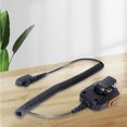 thumbnail image 4 of WDOplteas SM18N2 PTT Micrófono Clip Trasero Radio Mic IP54 para Hytera HYT PD702 PD700 PD700G, 4 of 9