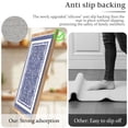 thumbnail image 3 of TECHVIDA Bathroom Rugs,Non-Slip Ultra Soft Bath Mat,Soft Absorbent Bathroom Rug,Machine Washable,(18"x26", Dark Blue), 3 of 9