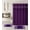 PURPLE, variant on 15-piece Hotel Bathroom Sets - 2 Non-Slip Bath Mats Rugs Polyester 72x72 Shower Curtain 12-Hooks Butterfly Brown