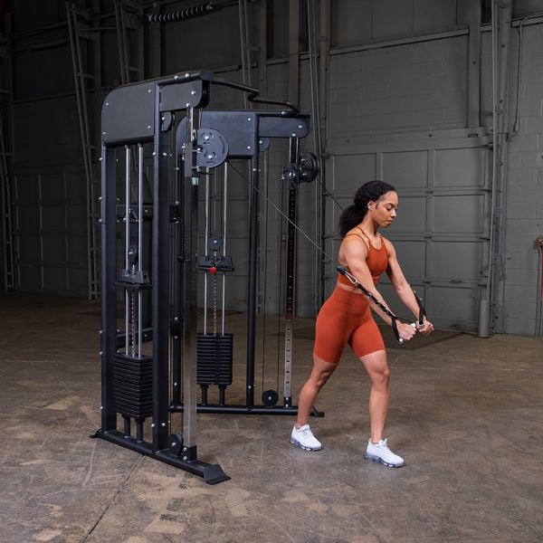 Body-Solid Functional Trainer Dual 210 lb Weight Stacks