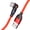 1m_Red, variant on 180 Degree Rotate USB to Type C Charging Cord with 480Mbps Sync for Headphones and Speakers