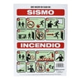 thumbnail image 1 of Letrero Hyko Sismo Incendio 21.6X30.5 Cm, 1 of 3