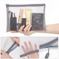 thumbnail image 3 of Bolsa de malla de nailon con cremallera Sinzip para la oficina de la escuela de cosmética, 3 of 7