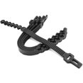 thumbnail image 4 of 5 Pcs Tree Stake Supports Adjustable Tree Plant Ties 32.5cm Black, 4 of 4