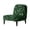 Clover, variant on HELLHERO Black and White Leopard Print Non Slip Armless Accent Chair Washable Cover with Stain Protection, Dustproof Armless Accent Chair Protector