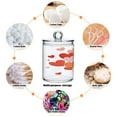 thumbnail image 4 of Bundles Of Heart-shaped Balloons Valentine Translucent Plastic Cans Storage Canisters with Lid Set of 4, 4 of 7