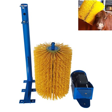 INTBUYING Electric Cow Body Massage Brush Swing Type Rotating Animal Body Brush