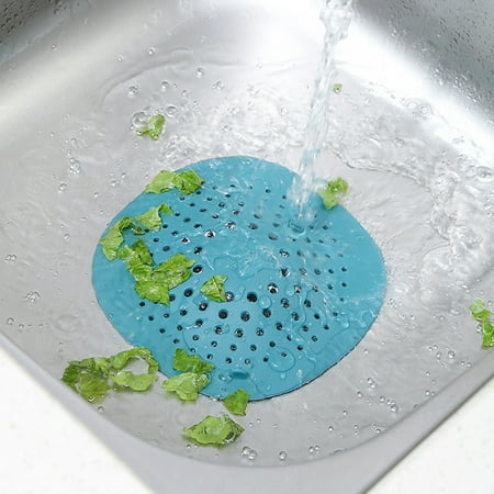 

Bcloud Sink Strainer Strong Suction Multi-purpose TPR Sewer Drains Filter for Bathroom