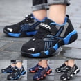 thumbnail image 2 of Boys' Sneakers,Boys Mesh Athletic Sneakers Breathable Non Lightweight Running Shoes for Outdoor School Daily Sports Wear, 2 of 10