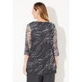 thumbnail image 2 of Catherines Women's Plus Size Sequin Chiffon Duet Blouse, 2 of 6