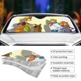 thumbnail image 5 of Windshield Sunshades Scooby Doo Car Windshield Sun Shade Automotive Interior Sun Protection Uv Protection Sun Visors Shade Blocker Accessories, 5 of 8