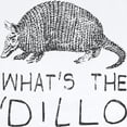 thumbnail image 2 of CafePress - What's The Dillo Body Suit - Baby Light Bodysuit, Size Newborn - 24 Months, 2 of 4