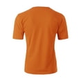 thumbnail image 3 of Ma Croix Mens Active Solid V-Neck T-Shirts Heavy Blend Cotton Short Sleeve, Up to 5XL, 3 of 4