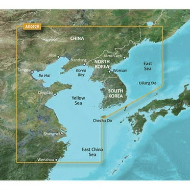 Garmin BlueChart G2 HXSA001R Amérique du Sud Côte Est MicroSD-SD