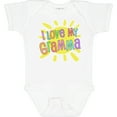 thumbnail image 3 of Inktastic I Love My Gramma Sun and Rainbow Letters Boys or Girls Baby Bodysuit, 3 of 5