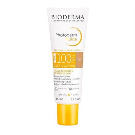 Bioderma Photoderm Aquafluide Cream Sunscreen Spf 100+ Claire - Uva Protection, 40Ml - All