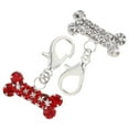 thumbnail image 4 of Miangastore 2Pcs Pet Collar Pendants Decorative Rhinestone Pendants Lovely Hanging Pendants, 4 of 9