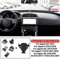thumbnail image 2 of Soporte de teléfono móvil para coche Jaguar XFL E-pace XEL (2015-2022), giratorio 360 grados, soporte especial para GPS y navegación., 2 of 5
