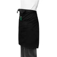 thumbnail image 7 of GOOHOCHY WINOMO 1PC Unisex Short Waist Apron with Pocket for Chef Waiter Waitress (Black), 7 of 7