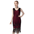 thumbnail image 5 of PrettyGuide Women 1920s Gatsby Cocktail Sequin Art Deco Flapper Dress, 5 of 6
