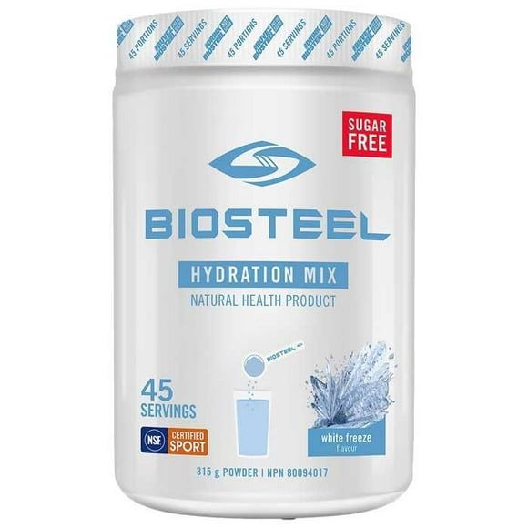 Biosteel - Mélange d'Hydratation Gel Blanc, 315g