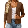 thumbnail image 2 of Kureaily Women's Lightweight Lace Crochet Cardigan 3/4 Sleeve Knit Shawl Top Womens Long Cardigan, 2 of 5