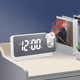 thumbnail image 5 of Reloj de Pared Digital Grande, Pantalla LED, con Temperatura y Humedad, Proyección Electrónica, Reloj Despertador Moderno, 10x10x5cm, para Sala, Dormitorio, Oficina, 5 of 5