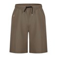 thumbnail image 5 of kamemir Men's Cargo Short Men's Classic Cargo Stretch Short(Coffee,3XL), 5 of 5