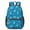 Robot and Gears Blue Pattern, variant on Robot and Gears Blue Pattern 17" Waterproof Oxford School Backpacks for Teens, S-Shape Padded Straps, for School, Travel, Hiking, Camping