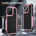 thumbnail image 4 of for iPhone 14 Back Case, Luxury Hybrid TPU + PC Shockproof Protective Slim Fit Lightweight Durable Anti-falling Thin Phone Case Cover for iPhone 14, Pink, 4 of 8