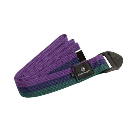 4' Sauna Bench - Hugger Mugger 8 ft. Cotton Yoga Strap with Cinch