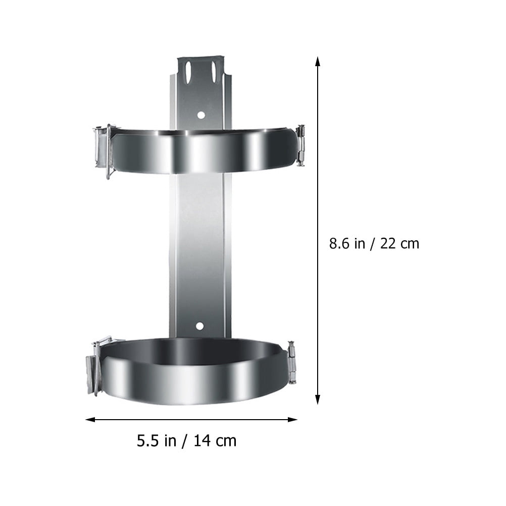 Masteelf 4 pcs Fire Extinguishers Wall Bracket Practical Fire Extinguisher Mounts for Home Office 2kg