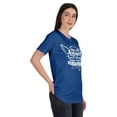 thumbnail image 2 of Inkmeso WoMen's Not All Angel Have Wings Some Have Stethoscopes Nurse T-shirt, 2 of 8