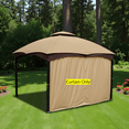 thumbnail image 5 of APEX GARDEN 12-ft Privacy Panel Curtain/Side Wall Sunshade (One Side Only), 5 of 5