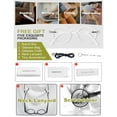 thumbnail image 5 of WEMOOTANTS Retro Reading Glasses 2.0 for Women Clear Round Readers 1.0 1.25 1.5 to 3.5 4.0, 5 of 5
