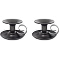 thumbnail image 2 of 2Packs Candle Holders Black Iron with Handle,Iron Taper Candle Holder Simple Candlestick Holders for Dinning,Party,Wedding, 2 of 6