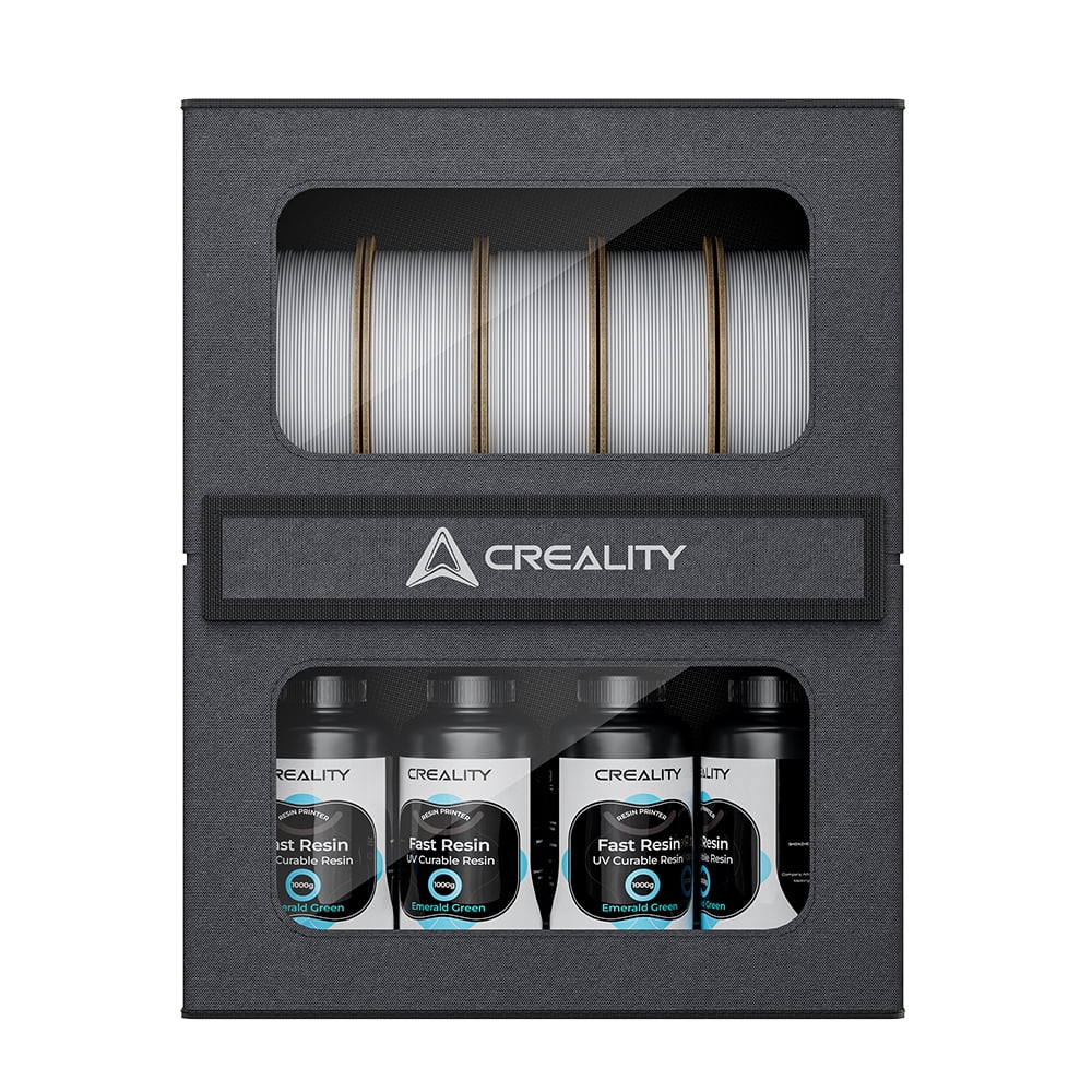 Creality Filament Storage Box Support 10kg of Filaments Storage Dual-tiered Storage Stable and Shake-free  Dual Magnetic Lock Tight Design