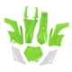 thumbnail image 3 of El kit de guardabarros de carrocería reemplaza los accesorios de repuestos fáciles de instalar de alto rendimiento Verde, 3 of 8