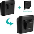 thumbnail image 4 of Bote de basura para automóvil con tapa, mini cubo de basura para automóvil, organizador de basura con un rollo de bolsa de basura de plástico, contenedor de basura automotriz para vehículo,, 4 of 5